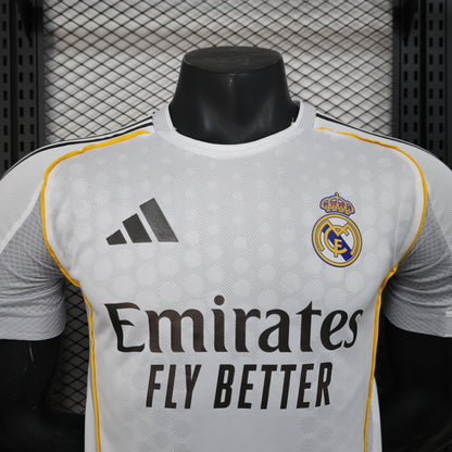 Real Madrid 2025-26 Home (Player Version)
