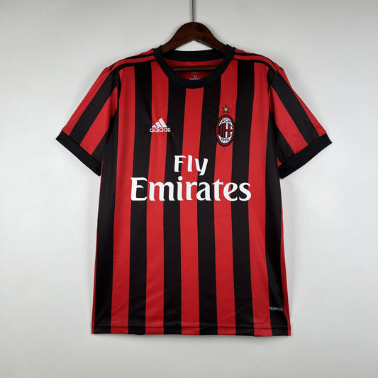 AC Milan 2017-18 Home Jersey