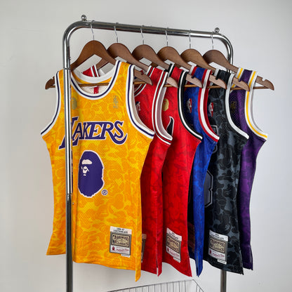 BAPE x M&N Collaboration Lakers Jersey