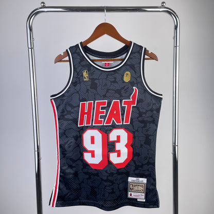 BAPE x M&N Collaboration Miami Heat Jersey