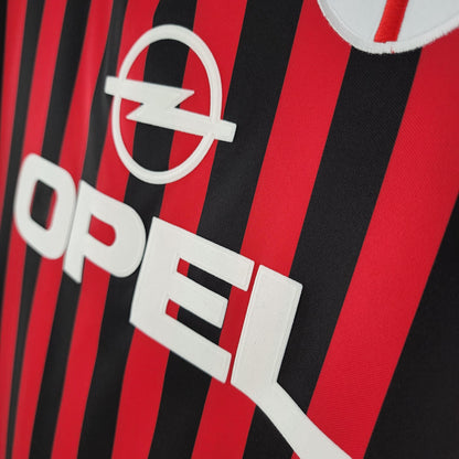 AC Milan 1999-00 Home Jersey -Full Sleeves