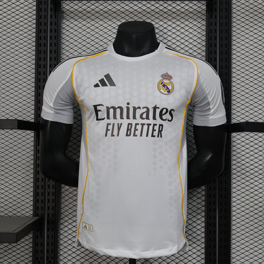 Real Madrid 2025-26 Home (Player Version)