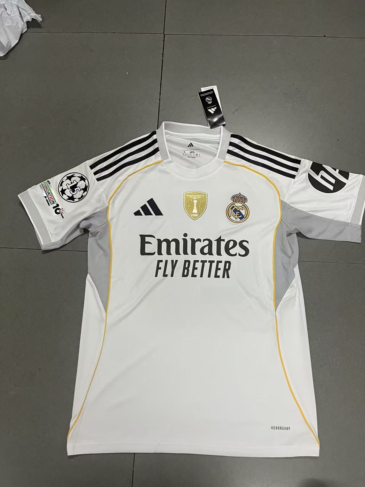 Real Madrid 2025-26 Home (Player Version)
